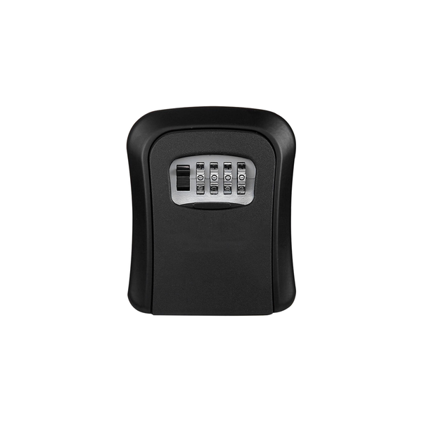 Wall-Mounted Aluminum Alloy 4-Digit Combination Key Safe Box for Security