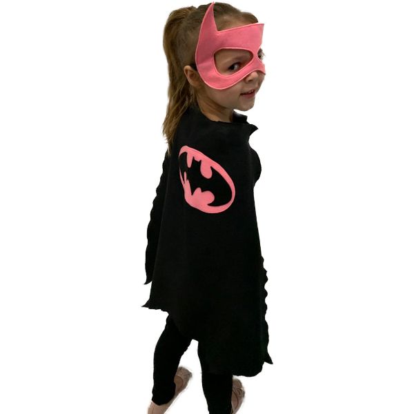 Bat Girl Cape And Mask