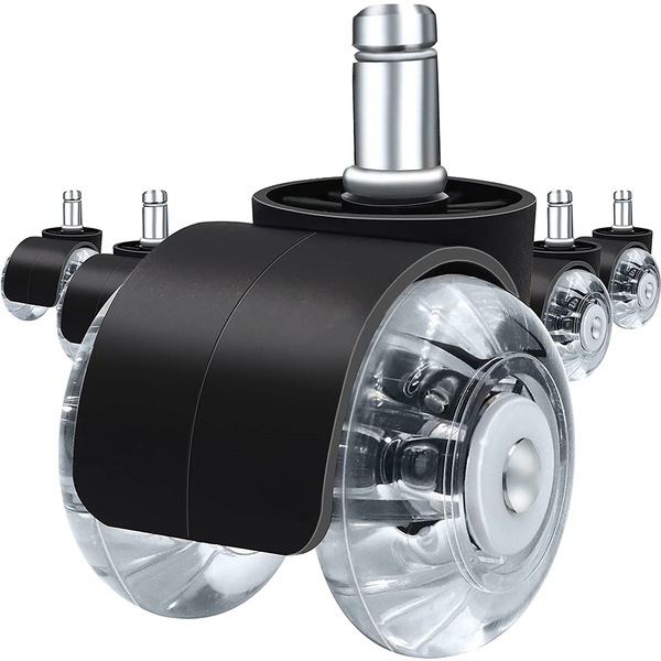 5PCS Office Chair Wheels 2 inch, Heavy Duty Caster Chair, Rolling Chair