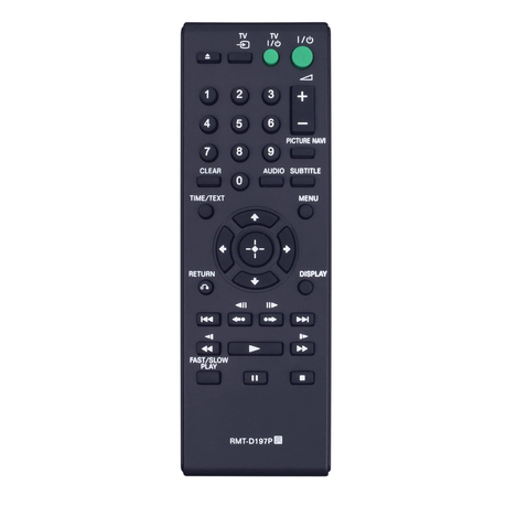 RMT-D197P Replacement Remote Control Compatible with Sony CD DVD Player Image