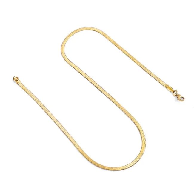 Unisex 18K Yellow Gold Snake Chains | Shop Today. Get it Tomorrow! | takealot.com
