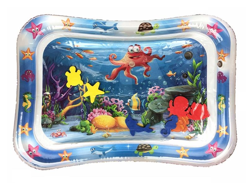 Jack Brown Tummy Time Inflatable Baby Water Play Mat - 003