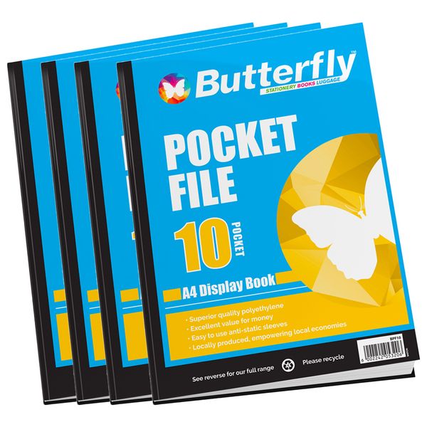 A4 50 M 10 Pocket Display Book X 4 image