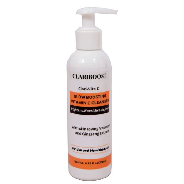 Clariboost Glow Boosting Vitamin C Cleanser with Gingseng Extract-200ml