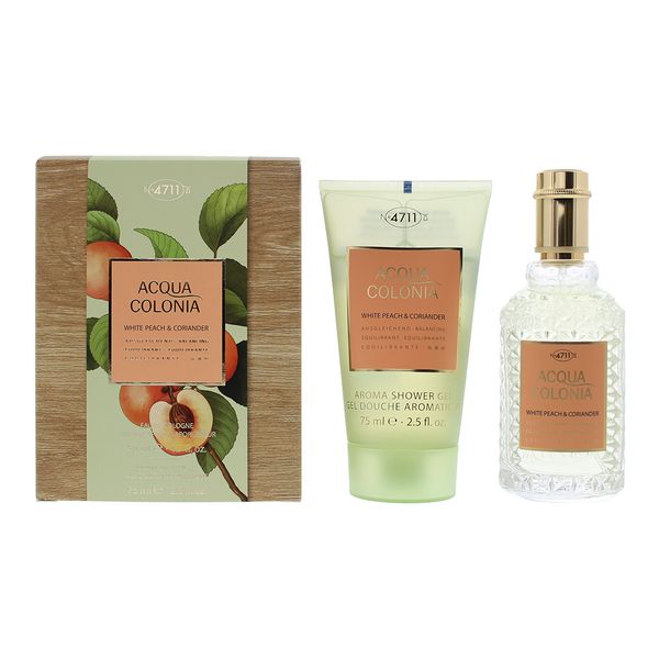 4711 Acqua Colonia White Peach &amp; Coriander Gift Set (Parallel Import)