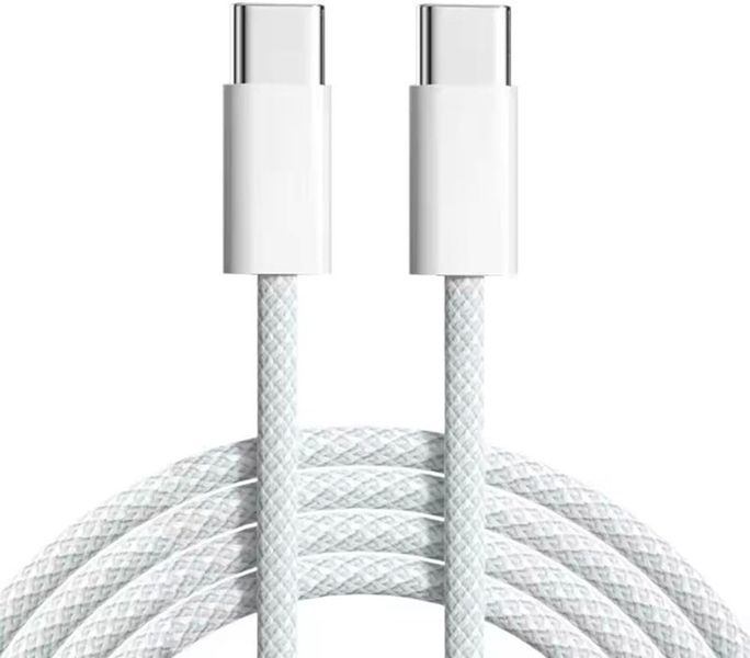 60 W Type-c To Type-c Braided Fast Charging Data Cable
