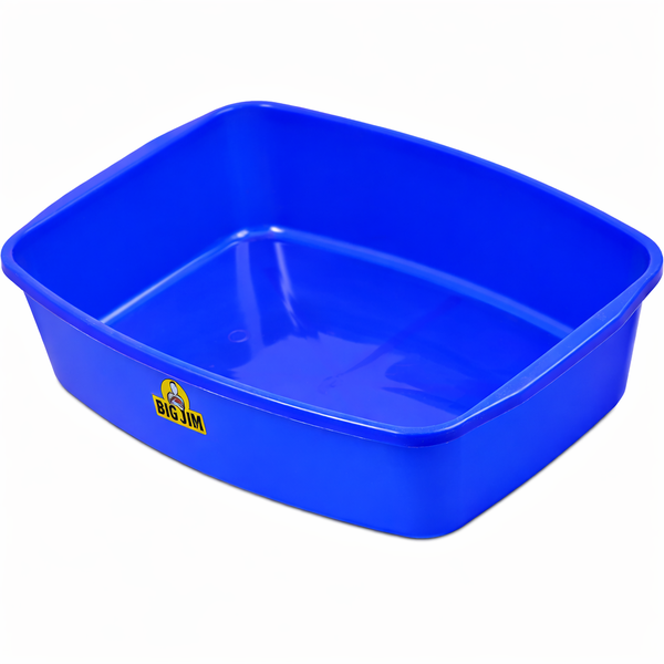 Big Jim Royal Blue Cat Litter Tray DP0010-PB