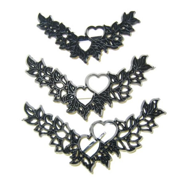 Patchwork Cutters HEART GARLAND SET Sugarcraft Cake Icing Decorating