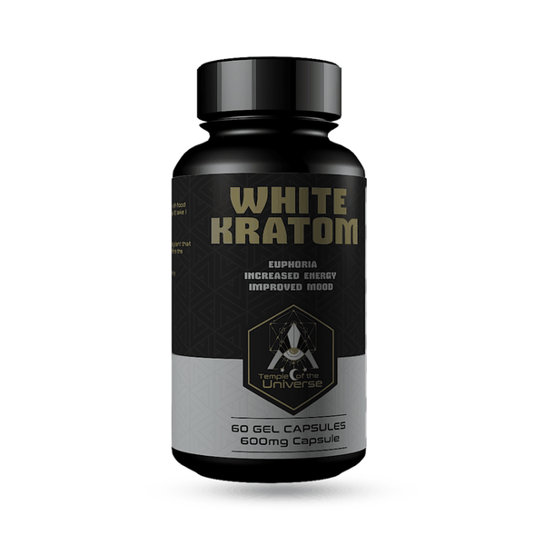 Temple Of The Universe - White Kratom Capsules ( image
