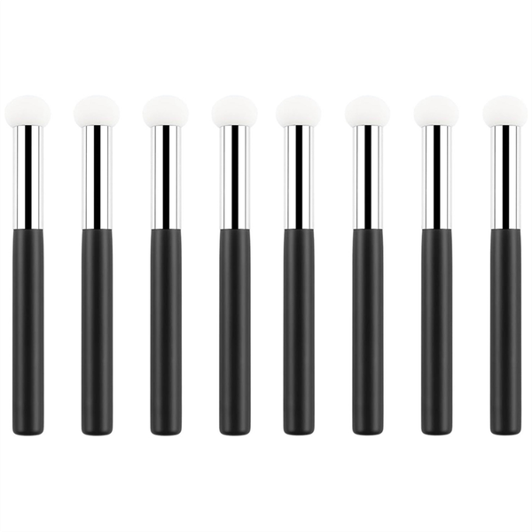 8Pcs Foundation Sponge Powder Brush Makeup Puff Sponge With Handle