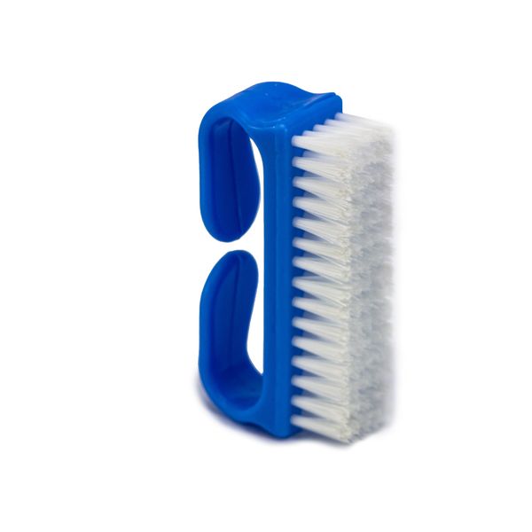 Premier - Hassle-Free Durable Single Deluxe Nail Brush - Blue