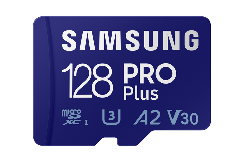 Samsung PRO Plus 128GB MicroSD Card and Adaptor