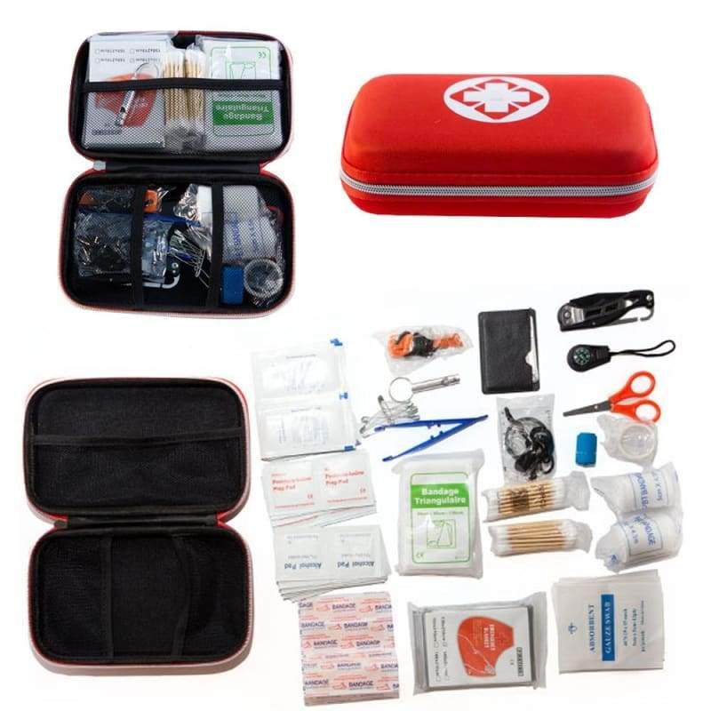 80 in 1 Outdoor Survival Kit Camping, Travel, Multifunction First Aid SOS
