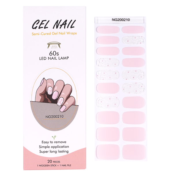 UV/LED Semi Cured Gel Nail Wraps No.210 | Shop Today. Get it Tomorrow ...