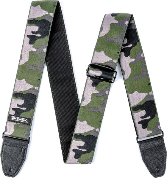 Dunlop Jacquard Ranger Green Guitar Strap