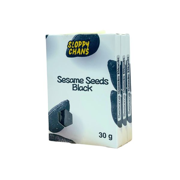 Sloppy Chans Sesame Seeds Black 30g