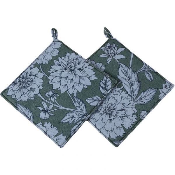 DSA - Robyn Valerie Dahlia Amazon Pot Holders - Pack of 2