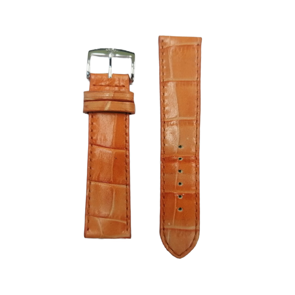 Croco Grain Bio-Comfort Watch Strap - 18mm