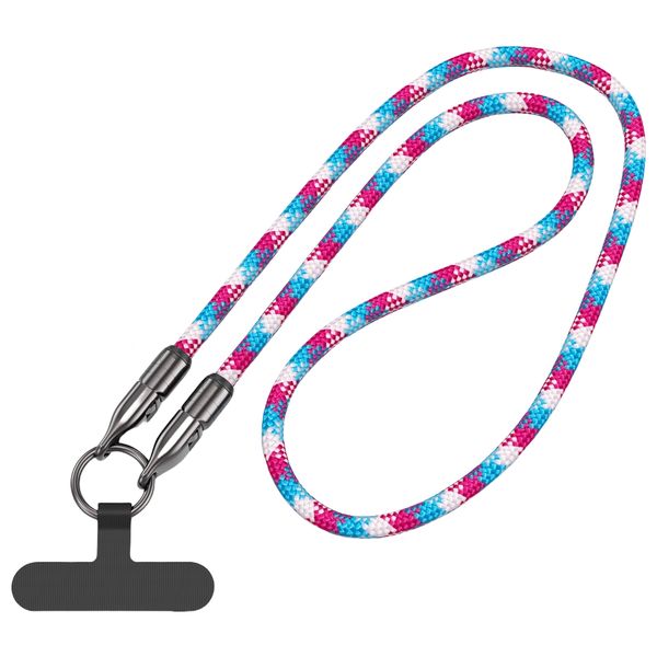 Portable PD240W Charging Lanyard 2 in 1 USB Type C Cable Quick Charging