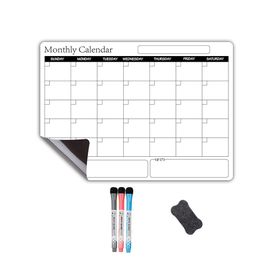 Magnetic Fridge Calendar A3 Monthly Calendar Magnetic Board Fridge ...