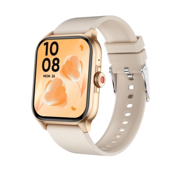 Smartwatch for Men &amp; Women,1.85" Touchscreen, Health &amp; Fitness Tracker gold