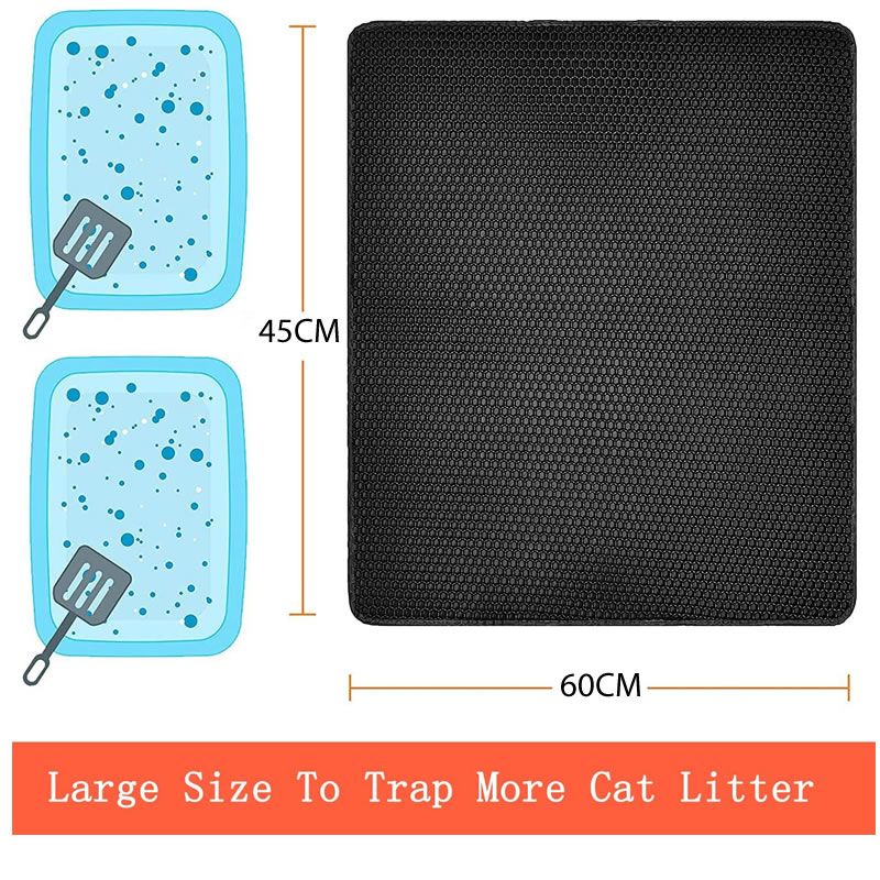 45x60cm Double Layer Cat Litter Mat RB 12 Click Now