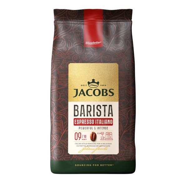 JACOBS Barista Editions Italiano Espresso Coffee Beans - 1kg Pack