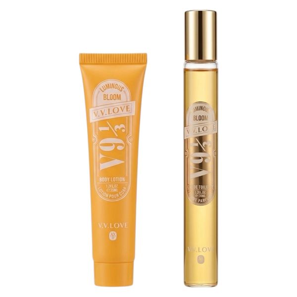 2 Pieces V.V.LOVE Bloom Grove Ethreal Eau de Parfum 35ml &amp; Body Lotion 35ml