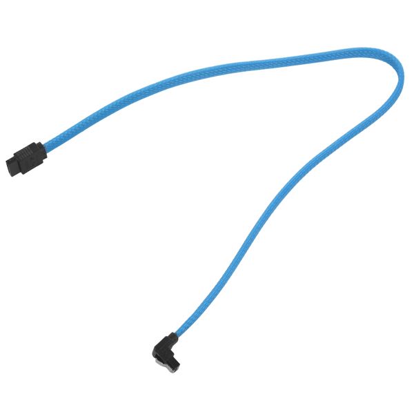 50CM SATA 3.0 III SATA3 7pin Data Cable 6Gb/s SSD Cables(Blue)
