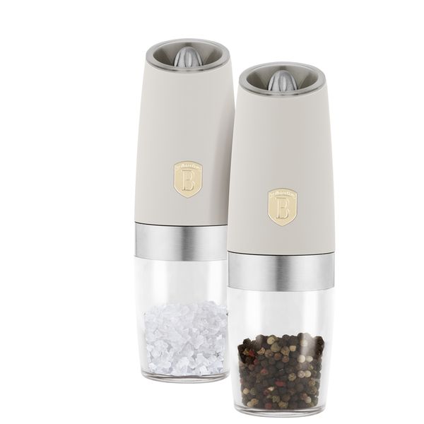 Berlinger Haus 2-Piece Gravity Pepper and Salt Mill Set - Sahara