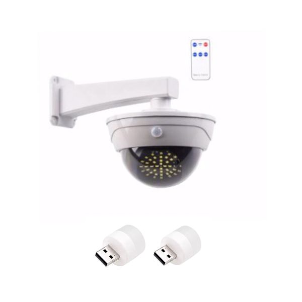 Solar Dummy Camera - Simulation Monitoring Light with Motion Sensor