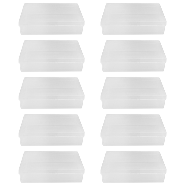 Playing Card Box Trading Card Case Clear Plastic Storage Box - 10Piece