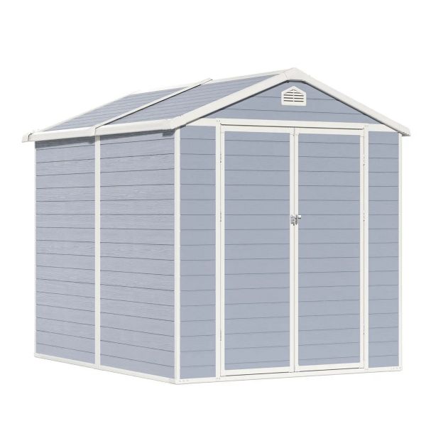 Savvy Sheds - Durable Weather-Proof Storage Shed 1.8m x 2.4m (6ft x 8ft)