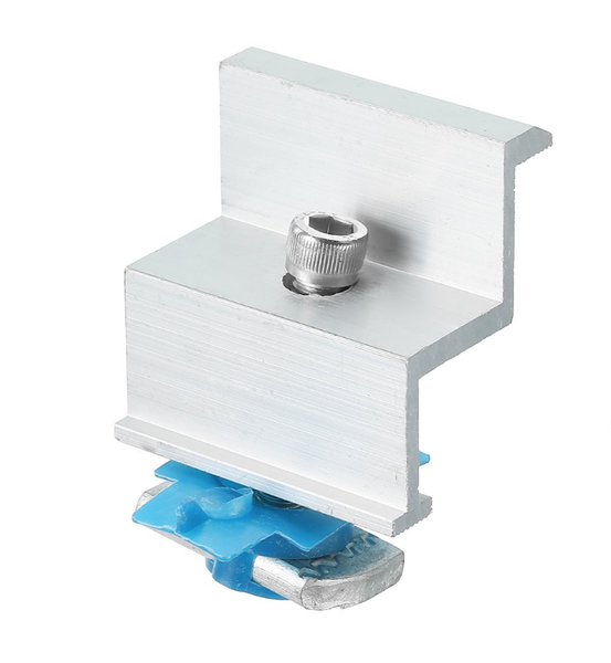 10 Pack - Solar Panel Side Clamps