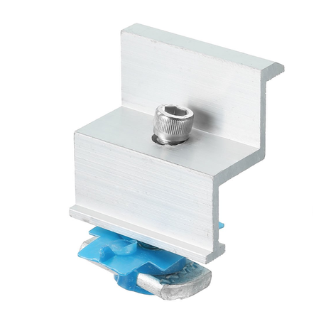 10 Pack - Solar Panel Side Clamps