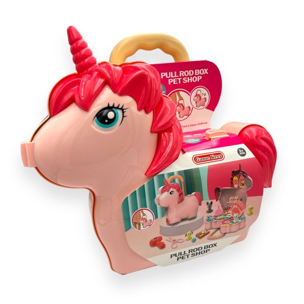 Unicorn Pet Shop Playset Toy - Toys for Girls