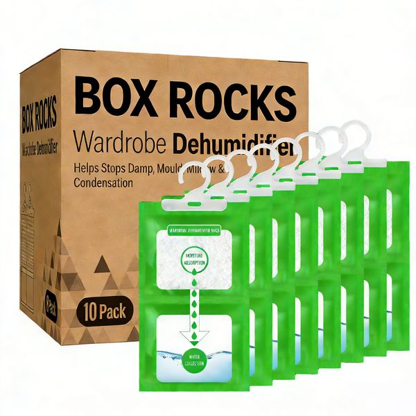 10 Pcs Dehumidifier Hanging Bag Dehumidifiers For Home &amp; Kitchen