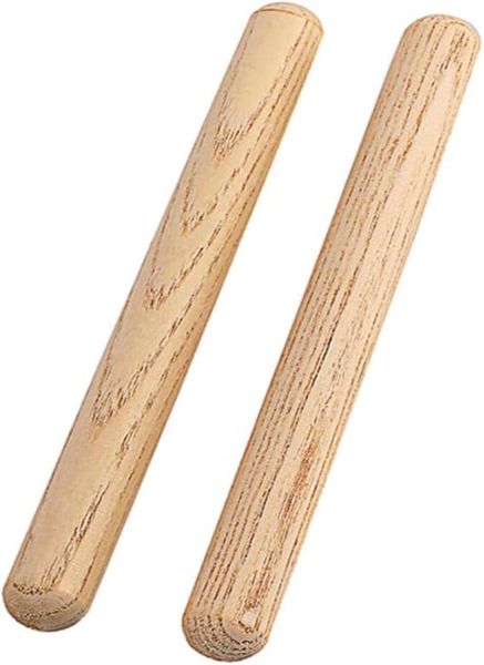 Claves Wooden Musical Instrument 2pc (17.5cm)