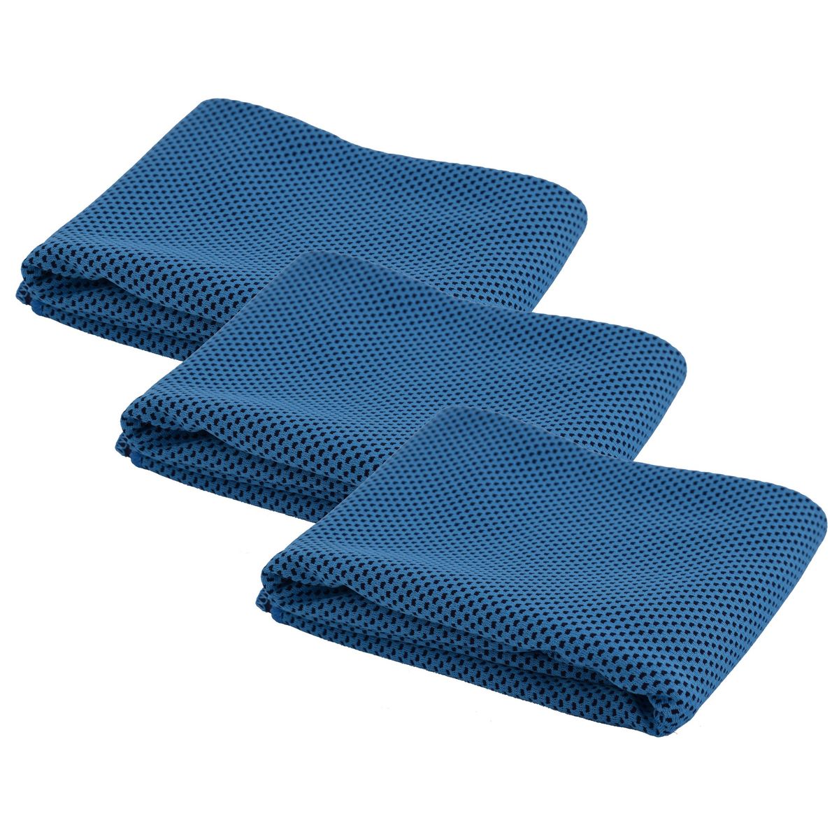 Three Marco Ice Cooling Towels - Blue