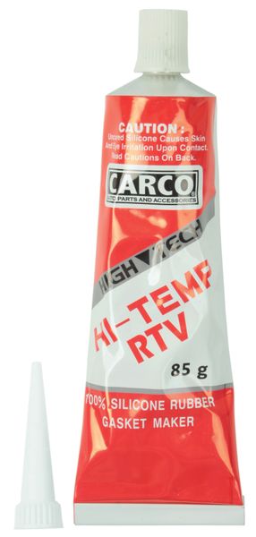 Carco 85g Silicone Gasket Maker - Red