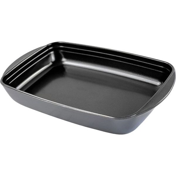 Magefesa Vitrinor Non-Stick Rectangular Glass Baker &amp; Roasting Dish, 35cm