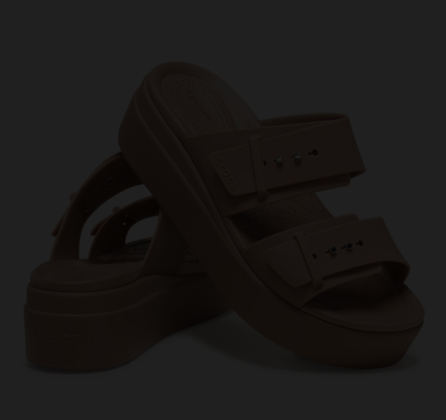Crocs - Women's - Brooklyn Buckle LowWdg W Sandal