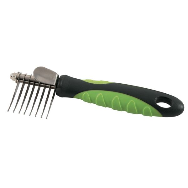 Matt Breaker Comb 8-Blade-Pet Detangling &amp; De-Matting Tool, Grooming,Gentle