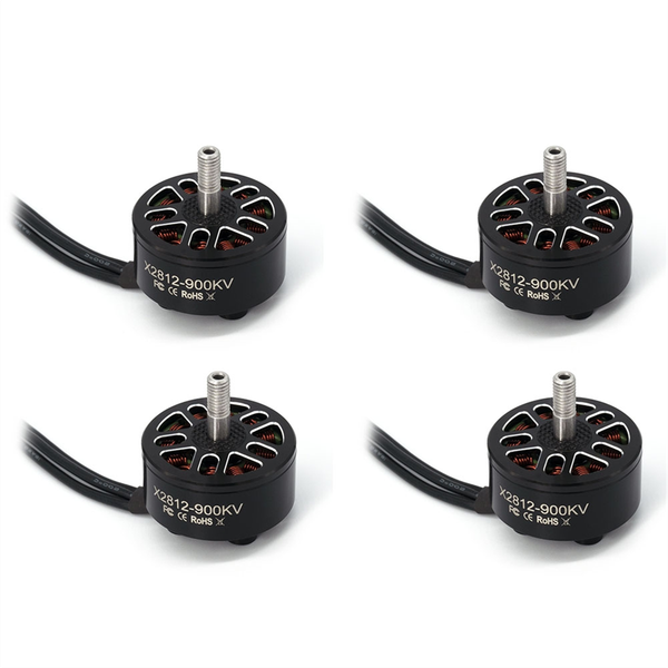 4pcs X2812 900KV Brushless Motor 2-6S 4mm Bearing Shaft