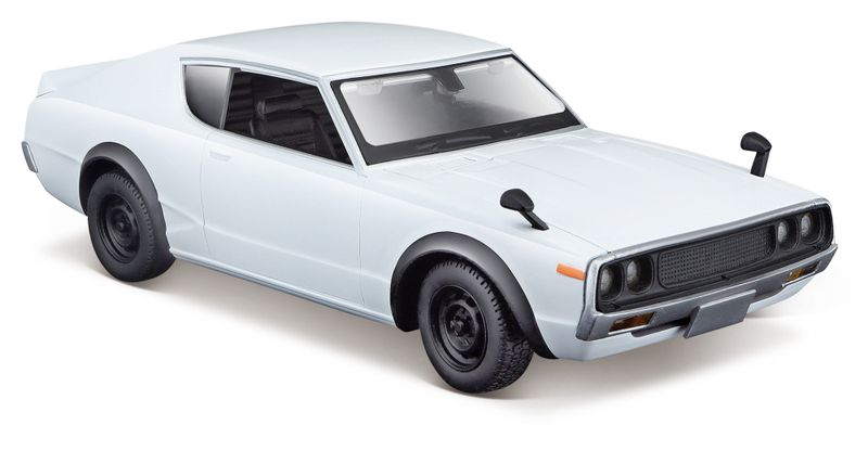 Maisto 1/24 Nissan Skyline 2000GT-R 1973 (19cm Long) - White