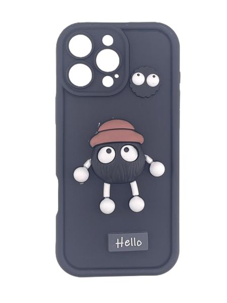 New Fancy Silicone Cover Compatible with i Phone 16 Pro Max - HDTB