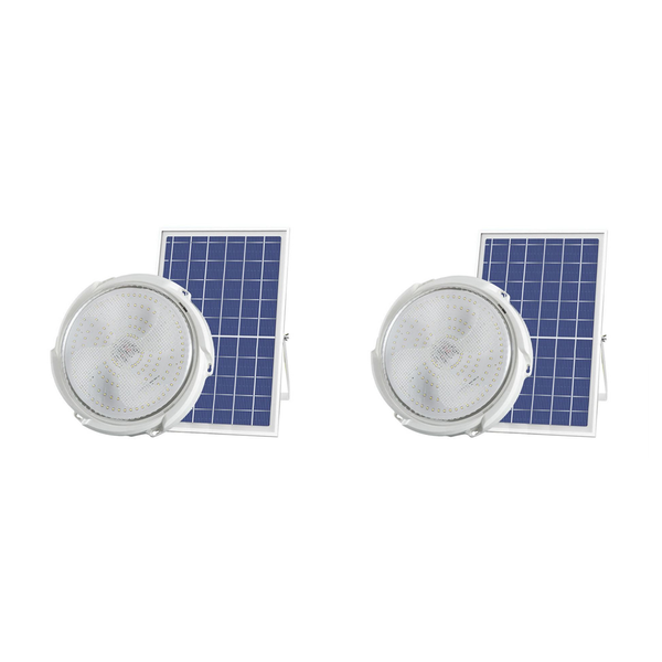 Set of 2 60W Outdoor Home Ceiling Solar Powered Light FA-125