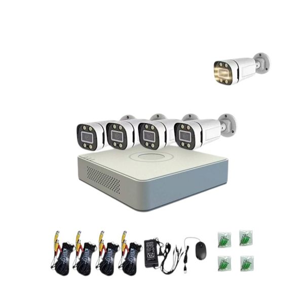 24/7 Full Color imaging and Night Vision Outdoor Security Camera