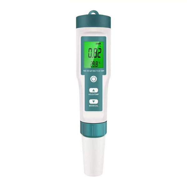 Portable 7-in-1 Water Quality Tester with ATC pH Tester for Household