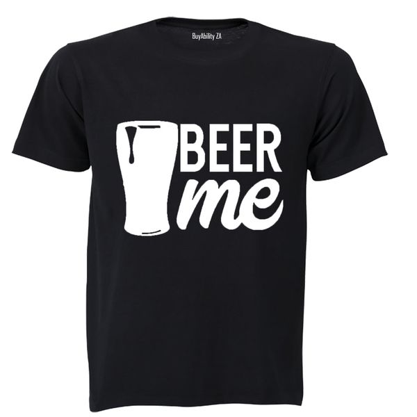 Beer Me - Mens T-Shirt - White